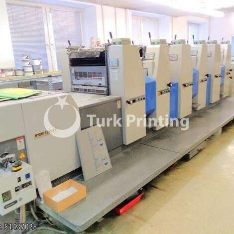 Used Ryobi 526 HXX Offset Printing Press year of 2001 for sale, price 50000 EUR FCA (Free Carrier), at TurkPrinting in Used Offset Printing Machines