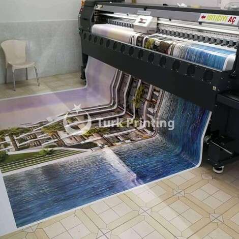 Used Epson DX5 Digital Printing Machine... 1 years old year of 2018 for sale, price 73000 TL FOB (Free On Board), at TurkPrinting in Large Format Digital Printers and Cutters (Plotter)