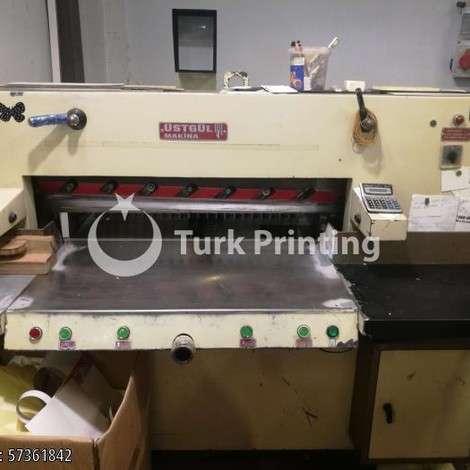 Used Ustgul 85 cm Paper Cutting Machine year of 1995 for sale, price 22500 TL EXW (Ex-Works), at TurkPrinting in Paper Cutters - Guillotines