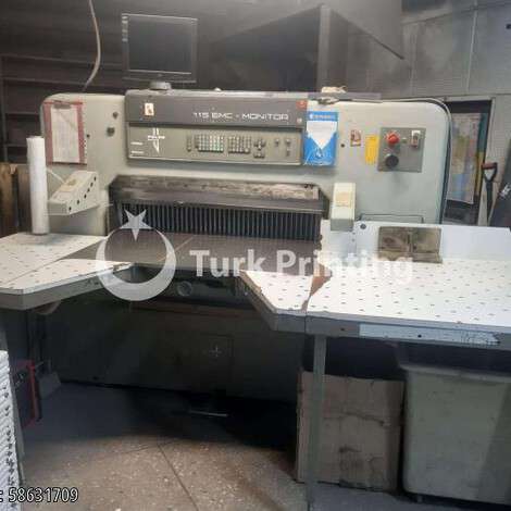 Used Polar 115 EMC-Mon year of 1987 for sale, price ask the owner, at TurkPrinting in Paper Cutters - Guillotines