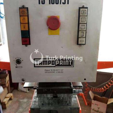 Used Tampoprint TS 100/31 Pad Printing Machine (Open Chamber) year of 2003 for sale, price 18000 TL EXW (Ex-Works), at TurkPrinting in Pad Printing Machines