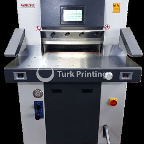 Used Tachoplus TC-520 HYDRAULIC PAPER CUTTER year of 2019 for sale, price 8250 USD FOB (Free On Board), at TurkPrinting in Paper Cutters - Guillotines