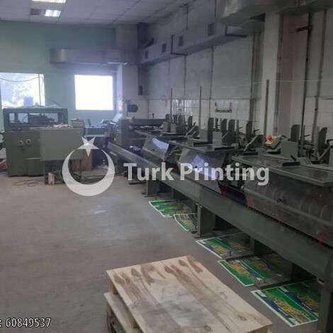 Used Muller Martini 1509 Saddle stitcher year of 1990 for sale, price ask the owner, at TurkPrinting in Saddle Stitching Machines