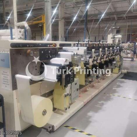 Used Nilpeter FA2 500 Series 6 Colours Labels printing machine year of 2005 for sale, price ask the owner, at TurkPrinting in Flexo and Label Printing Machines