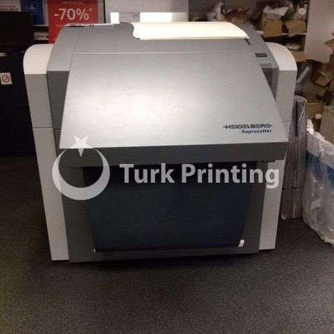 Used Heidelberg Suprasetter A74 Gen II fully automated thermal ctp system year of 2007 for sale, price ask the owner, at TurkPrinting in CTP Systems