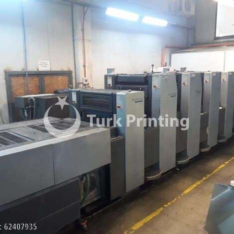 Used Heidelberg SM 52-4P+LX Offset Printing Press year of 2002 for sale, price ask the owner, at TurkPrinting in Used Offset Printing Machines