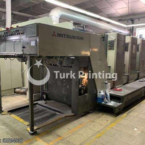 Used Mitsubishi DIAMOND 3000 4 Offset Printing Press year of 2003 for sale, price ask the owner, at TurkPrinting in Used Offset Printing Machines