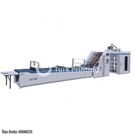 New innovo Automatic high speed flute laminating machine year of 2021 for sale, price 63000 USD FOB (Free On Board), at TurkPrinting in Laminating - Coating Machines