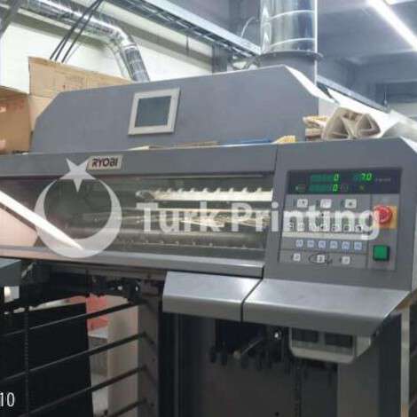 Used Ryobi 755XL Five Color Offset Printing Machine with UV dryer  year of 2008 for sale, price ask the owner, at TurkPrinting in Used Offset Printing Machines