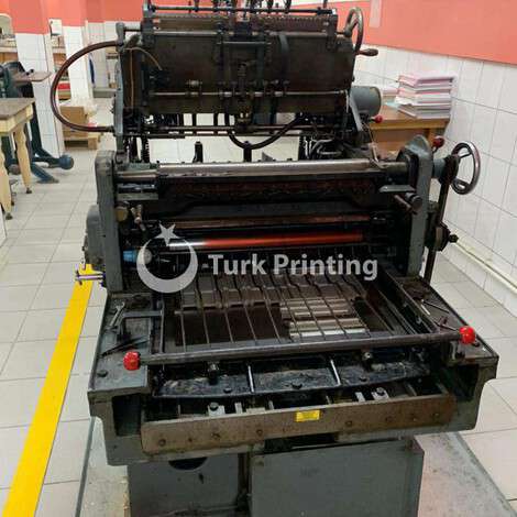 Used Albert Frankenthal 35x50 Letterpress year of 1969 for sale, price 8000 TL EXW (Ex-Works), at TurkPrinting in Die Cutters