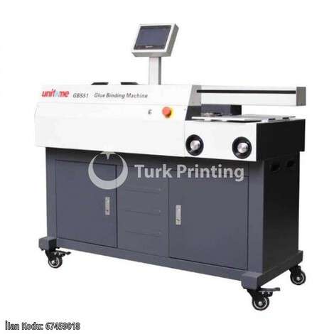 Used Unitome GBS51 Perfect Binding Machine year of 2008 for sale, price ask the owner, at TurkPrinting in Wire and Spiral Binding Machines