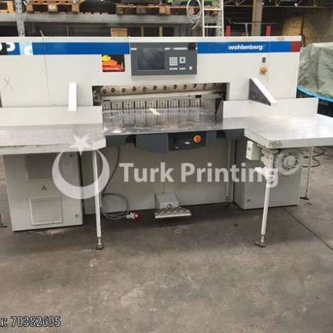 Used Wohlenberg 115 year of 2008 for sale, price ask the owner, at TurkPrinting in Paper Cutters - Guillotines