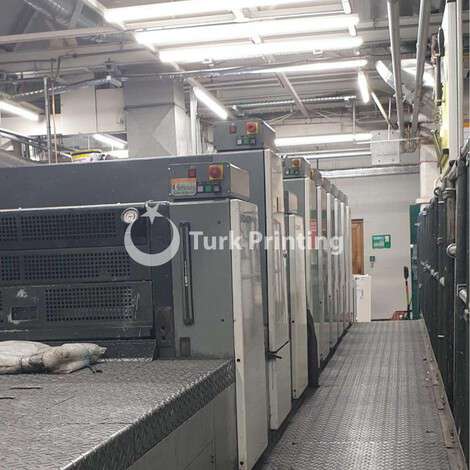 Used Komori Lithrone L628 EH +CC year of 1998 for sale, price ask the owner, at TurkPrinting in Used Offset Printing Machines