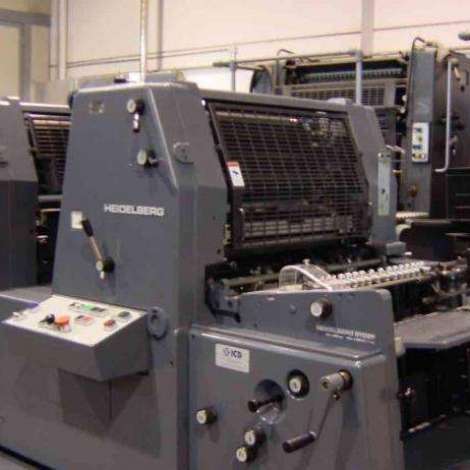 Used Heidelberg GTO 52 2 P Offset Printing Press year of 1991 for sale, price ask the owner, at TurkPrinting in Used Offset Printing Machines