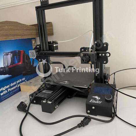 Used Creality ender 3 pro 3d printer new setting 1540 TL year of 2020 for sale, price 1540 TL, at TurkPrinting in 3D Printer