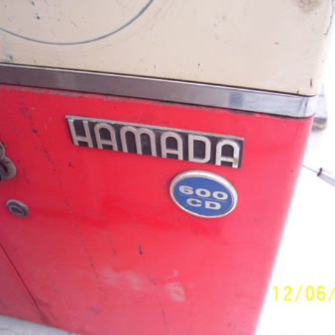 used hamada, 600 CD, With all spare parts.