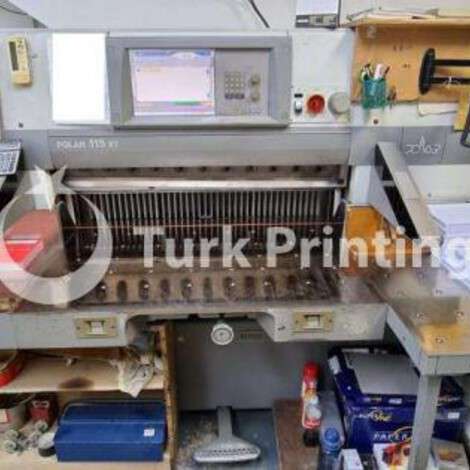 Used Polar 115 XT Paper Cutter year of 2004 for sale, price ask the owner, at TurkPrinting in Paper Cutters - Guillotines