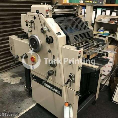 Used Ryobi 3200 MCD offset printing press year of 1991 for sale, price ask the owner, at TurkPrinting in Used Offset Printing Machines