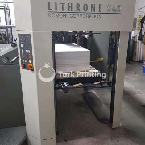 Used Komori Lithrone LS 540 Offset Printing Press year of 2008 for sale, price 600000 USD C&F (Cost & Freight), at TurkPrinting in Used Offset Printing Machines