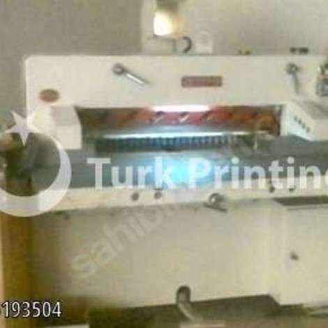 Used Ustgul 85 cm paper cutter year of 2001 for sale, price 15500 TL, at TurkPrinting in Paper Cutters - Guillotines