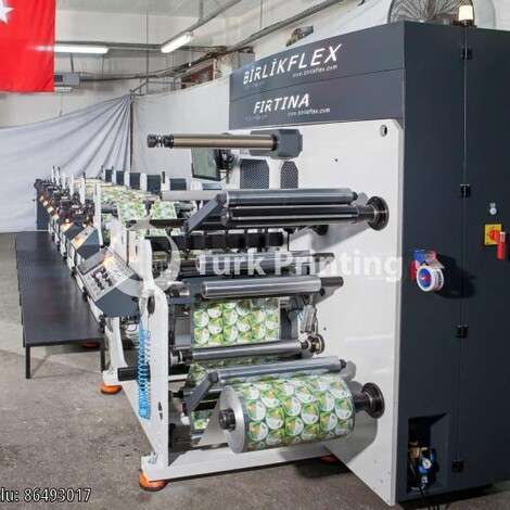New Birlik Flex 6 Color 50 Cm İn-Line Label And Flexo Printing Machine year of 2020 for sale, price ask the owner, at TurkPrinting in Flexo and Label Printing Machines