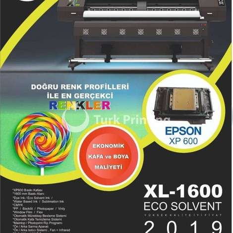 New Xline 160cm Epson Xp600 Head year of 2019 for sale, price 4990 USD, at TurkPrinting in Large Format Digital Printers and Cutters (Plotter)