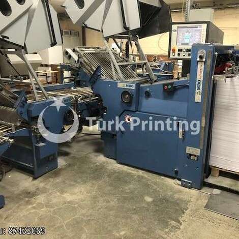 Used MBO T800 1-1-78 Navigator Auto Paper Folding Machine year of 2008 for sale, price ask the owner, at TurkPrinting in Folding Machines
