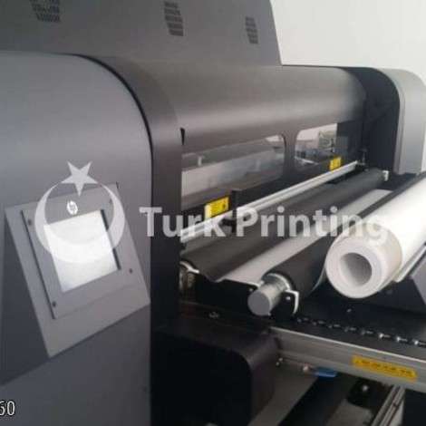 Used HP Hewlett Packard Scitex FB550 Industrial Digital Printing Machine at Like New year of 2016 for sale, price ask the owner, at TurkPrinting in Flatbed Printing Machines