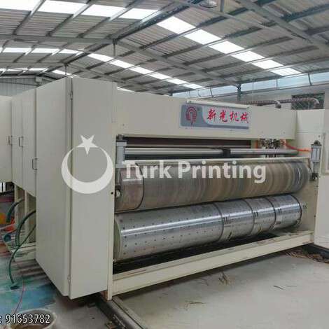 Used Other (Diğer) corrugation cardboard chain feeder three colors printer diecutter attached slotter machine year of 2020 for sale, price ask the owner, at TurkPrinting in Other Paper/Cardboard Packaging and Converting