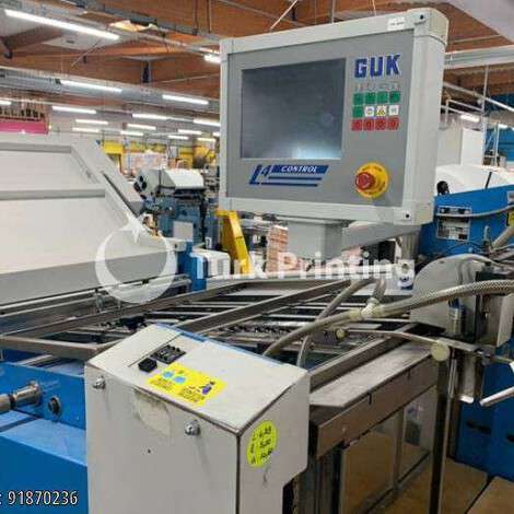 Used Guk K74-6 KTL – P4 Paper Folding Machine year of 2007 for sale, price ask the owner, at TurkPrinting in Folding Machines