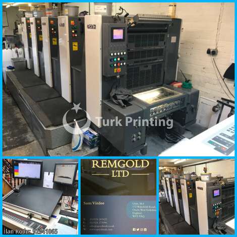 Used Hans Grohni GH525 Offset Printing Press year of 2014 for sale, price ask the owner, at TurkPrinting in Used Offset Printing Machines