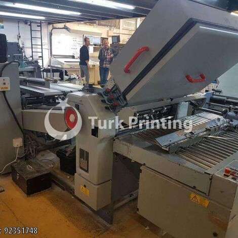 Used Stahl / Heidelberg Stahlfolder TD 66 4/4 Paper Folding Machine year of 2000 for sale, price ask the owner, at TurkPrinting in Folding Machines