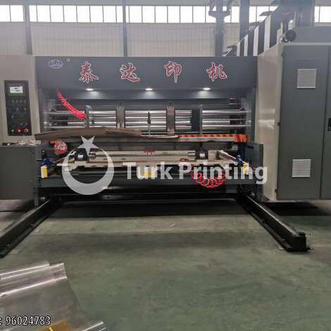 New Taida ZTD1224 lead edge automatic four colors corrugation box printer slotter diecutter machine year of 2021 for sale, price ask the owner, at TurkPrinting in Printer Slotter Machine
