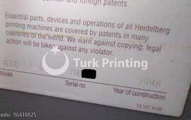 GTO 52 -4 offset printing machine