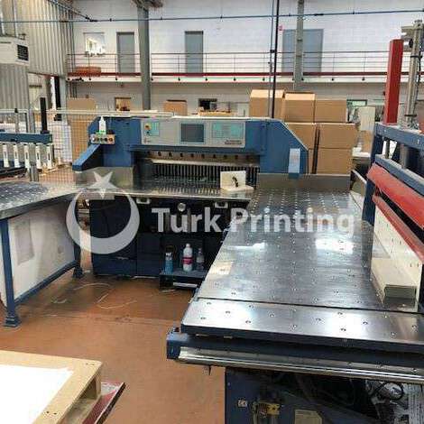 Used Schneider 115 S line paper cutting machine year of 2001 for sale, price ask the owner, at TurkPrinting in Paper Cutters - Guillotines