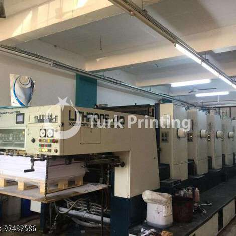 Used Komori L440 70*100 4LAK1 year of 1986 for sale, price ask the owner, at TurkPrinting in Used Offset Printing Machines