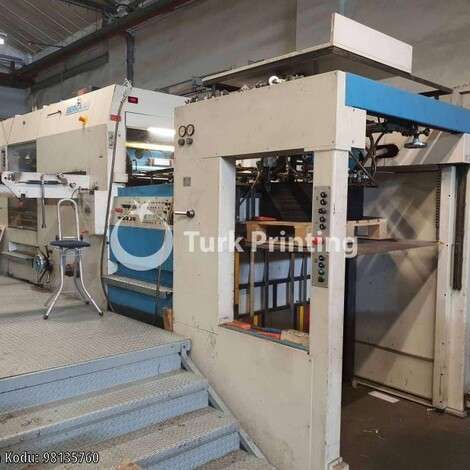 Used İberica JR 105 F Die Cutting Machine year of 1998 for sale, price ask the owner, at TurkPrinting in Die Cutters
