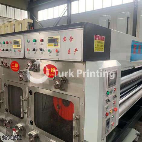 New Other (Diğer) chain feeder corrugation cardboard two colors printer slotter machine year of 2021 for sale, price ask the owner, at TurkPrinting in Printer Slotter Machine