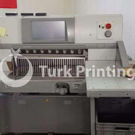 Used Polar 92 x plus year of 2011 for sale, price 39500 EUR, at TurkPrinting in Paper Cutters - Guillotines