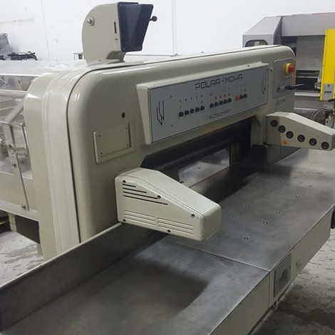 USED 1979 YEAR POLAR 92 CE PAPER CUTTER FOR SALE.