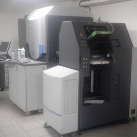 USED HP Indigo press 3050 digital printing machine for sale. Printer is located in our printing center Turkey Istanbul.
