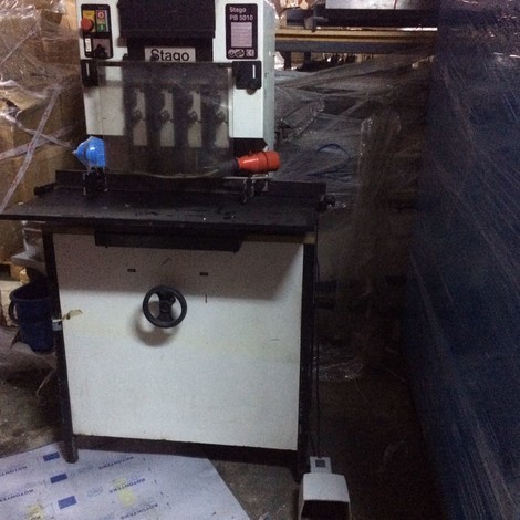 Used Stago Drilling Machine For Sale. 4 Head Drill spindles distance 40-250 mm