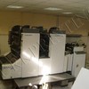 Used Komori Sprint two color offset printing press machine for sale. 31 mio count, alcohol dampening, auto register, auto plate. test possible.