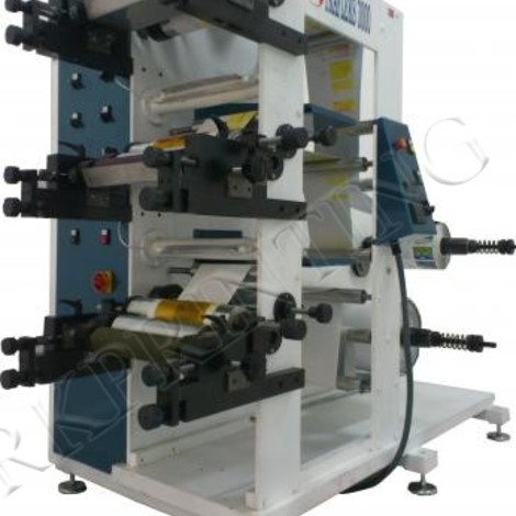 6 color to bobbin to bobbin printing Slitting Unit Lacquer Hot Air in Each Unit
