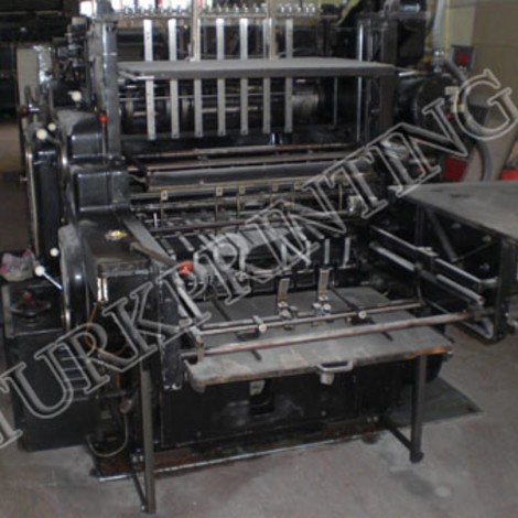 1961 model heidelberg cylinder 54 x 72 tipo chisel is a very clean machine (totally revised by the machine)