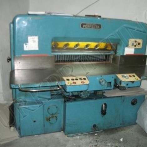 Used Perfecta paper cutter for sale.