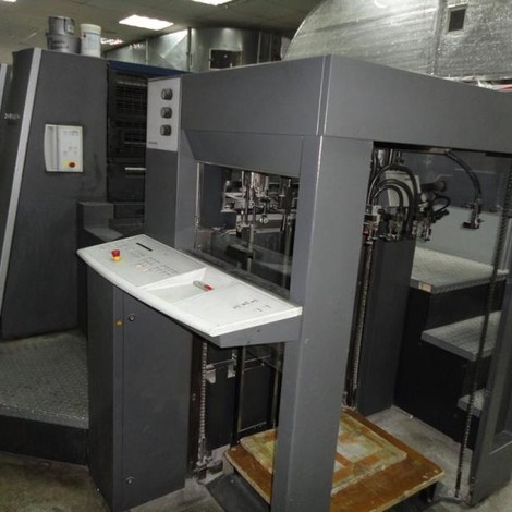 Satılık ikinci el Heidelberg CD 74-5 LX C ofset baskı makinası. All washers Weko PowderStar AP 230