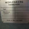Satılık çok temiz Wohlenberg GB 18 kapak takma makinesi Kule sistem bant soğutma 1999 model Trım-tec 56 0 üç ağız bıçak Azami sürat 5000/saat