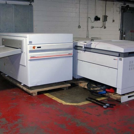 Used Agfa GALILEO thermal CTP machine for sale.