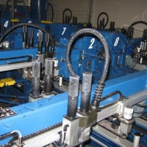 complete set of screen printing machines (all 2008): M&R ALPHA 8; Textile Dryer M&R Sprint International; Automatic Coater M&R Digikote II; Quartz Flash Cure
